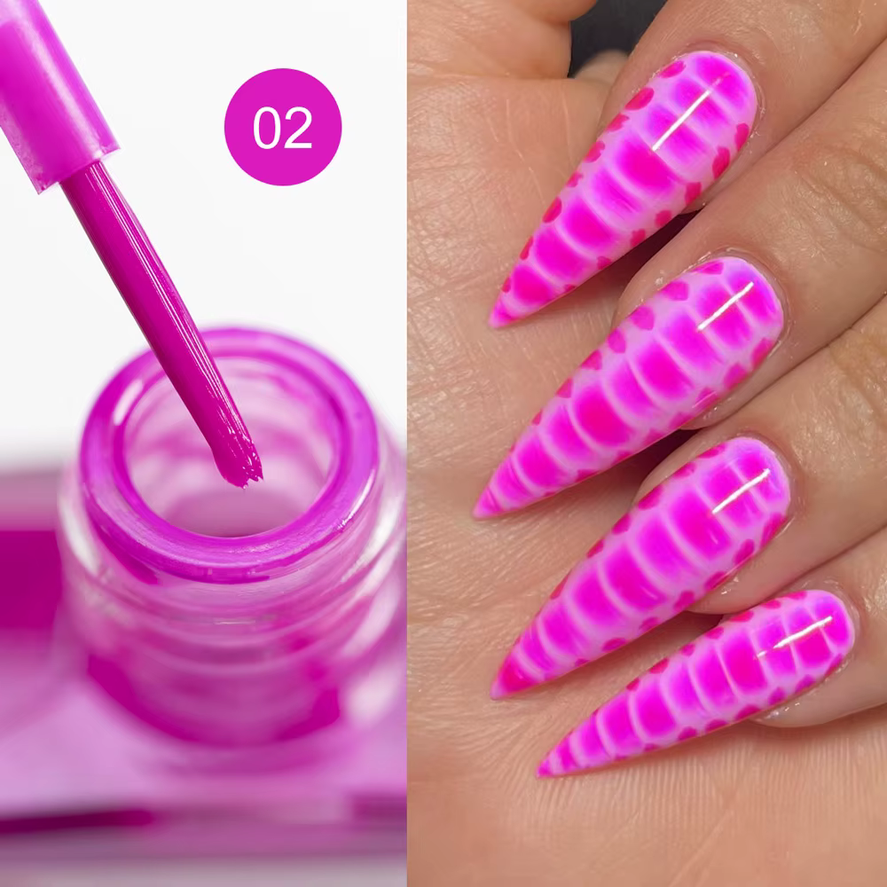 CANNI aquarelle encre pour ongles 9ml Venalisa effet fleuri