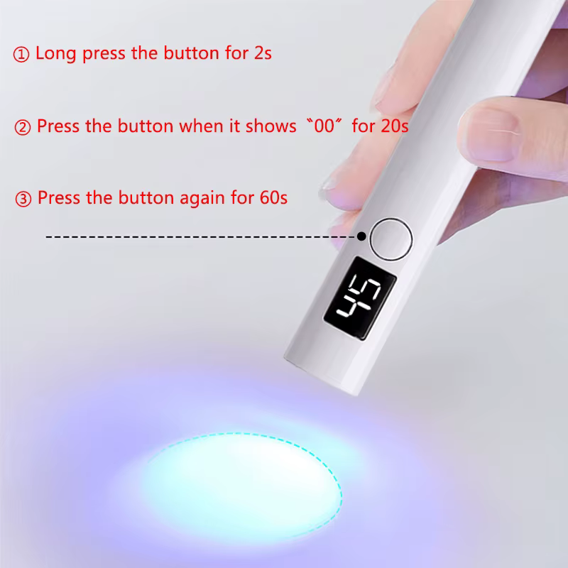Harunouta 4 pièces/ensemble bandes d'ongles en Gel semi-durci avec sèche-ongles lime à ongles bâton en bois opale laiteuse brillant LED enveloppes durcies