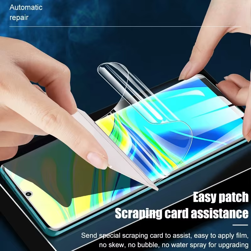 3 pièces Galaxy A56 Film Hydrogel pour Samsung Galaxy A56 pour Samsung Galaxy A56 tactile sensible résistance aux rayures Film Hydrogel