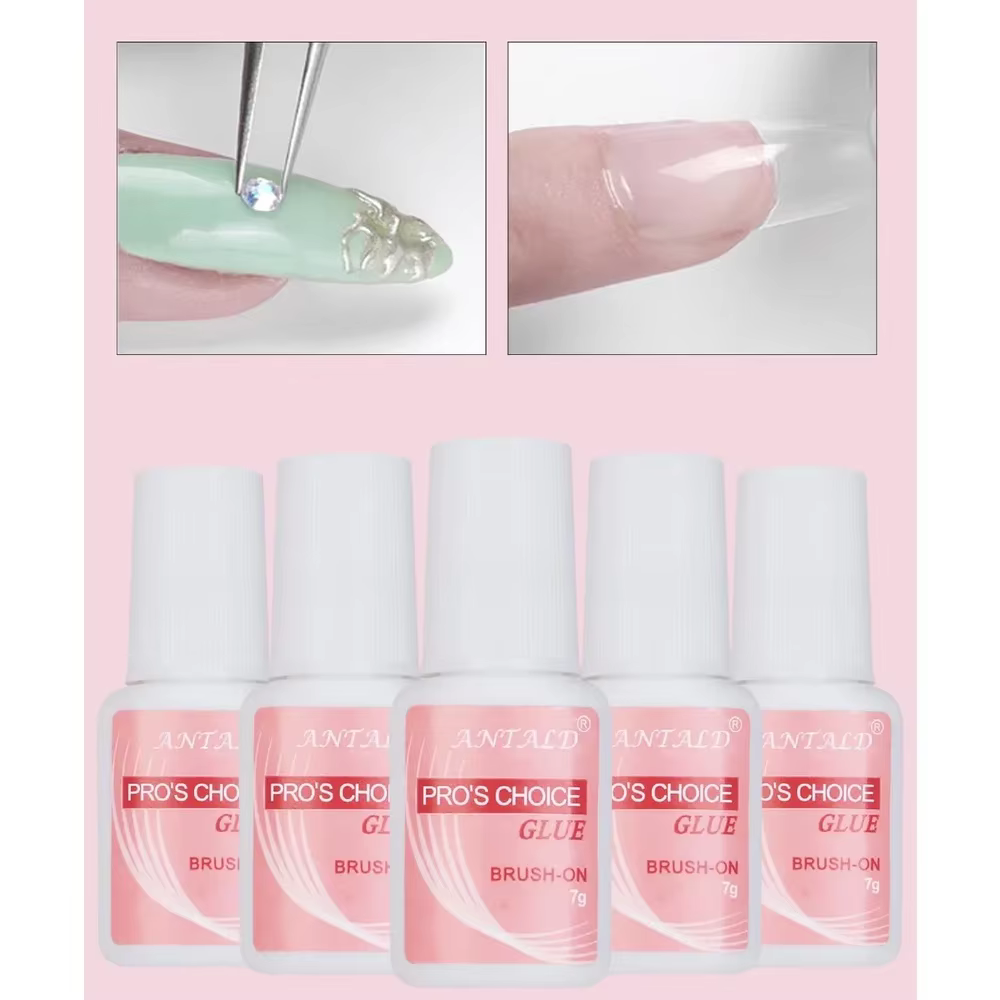 Colle pour faux ongles à séchage rapide