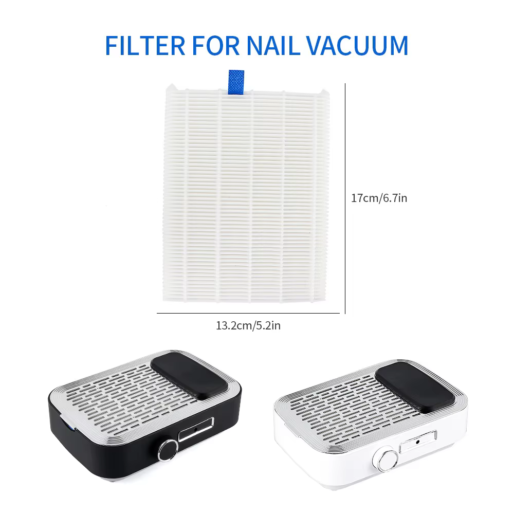 1 filtre collecteur de poussière d'ongles