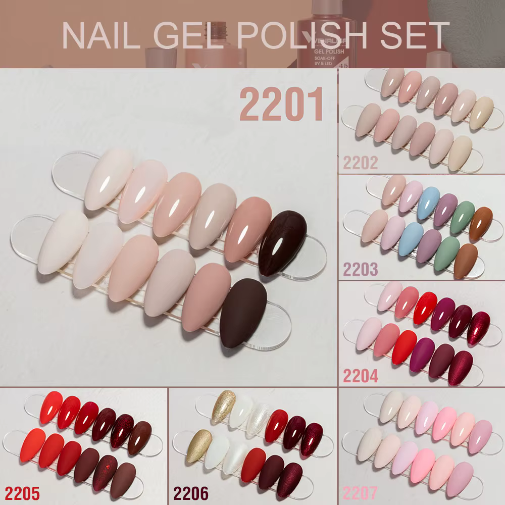 VENALISA – ensemble de vernis Gel Semi-Permanent