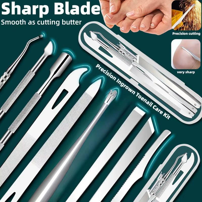 Kit de manucure et pédicure 7 pièces