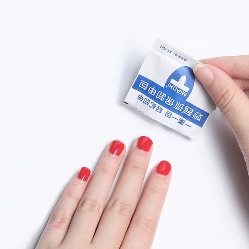 300/100 pièces dégraissant ongles Gel dissolvant de vernis à ongles