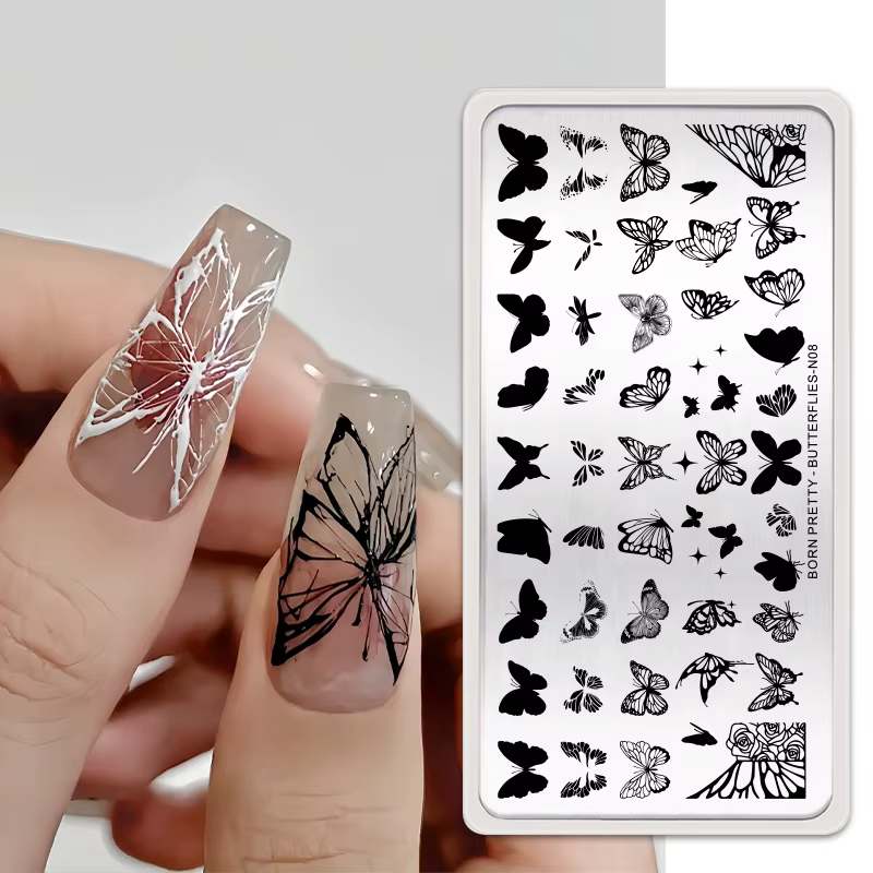BORN PRETTY – modèles de Nail Art en dentelle pour mariée