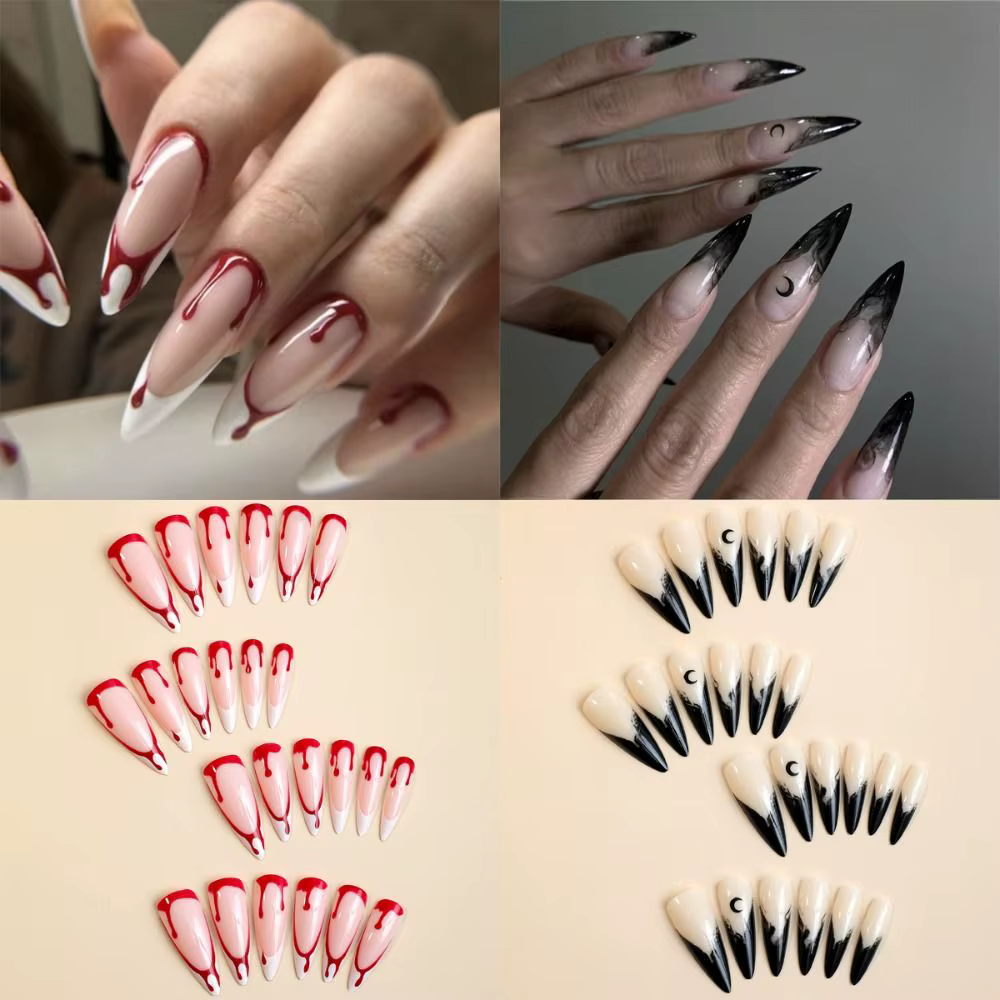 Faux ongles en forme d'amande