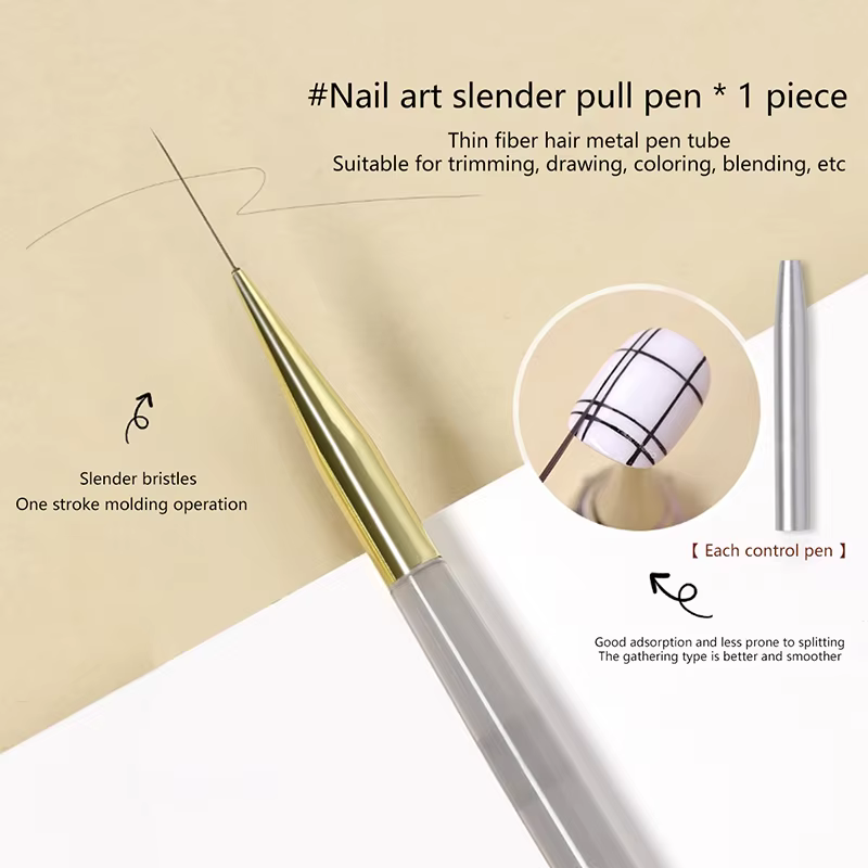 Pinceaux de revêtement pour Nail Art