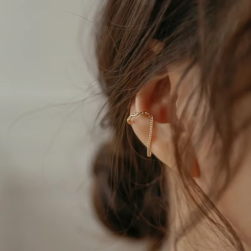 1 Pc mode minimaliste sans Piercing oreille manchette boucles d'oreilles pour femme faux Piercing Earcuff Clips boucles d'oreilles pour femmes manchettes bijoux cadeau
