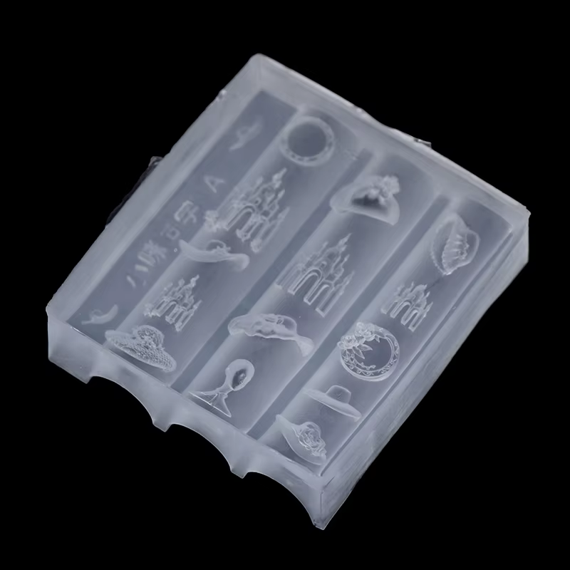 Moule à ongles en silicone 3D style européen