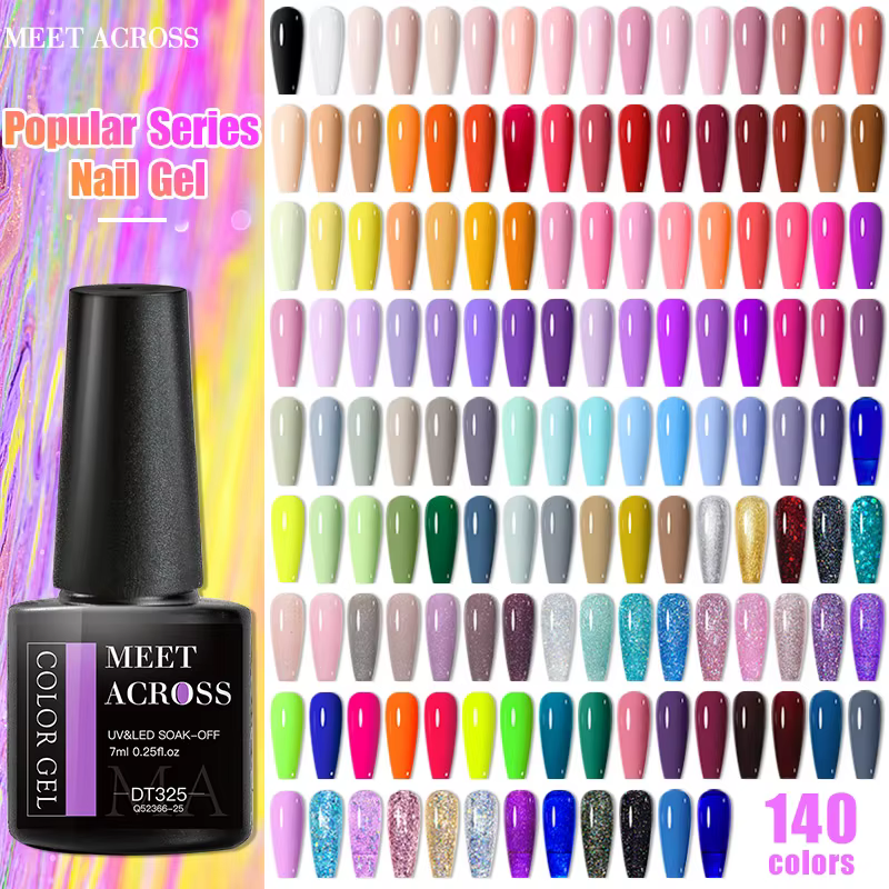 MEET ACROSS Vernis à ongles gel beige crème 7 ml