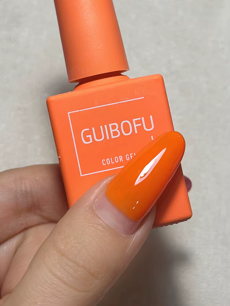 Ensemble de vernis à ongles Gel série jaune et Orange