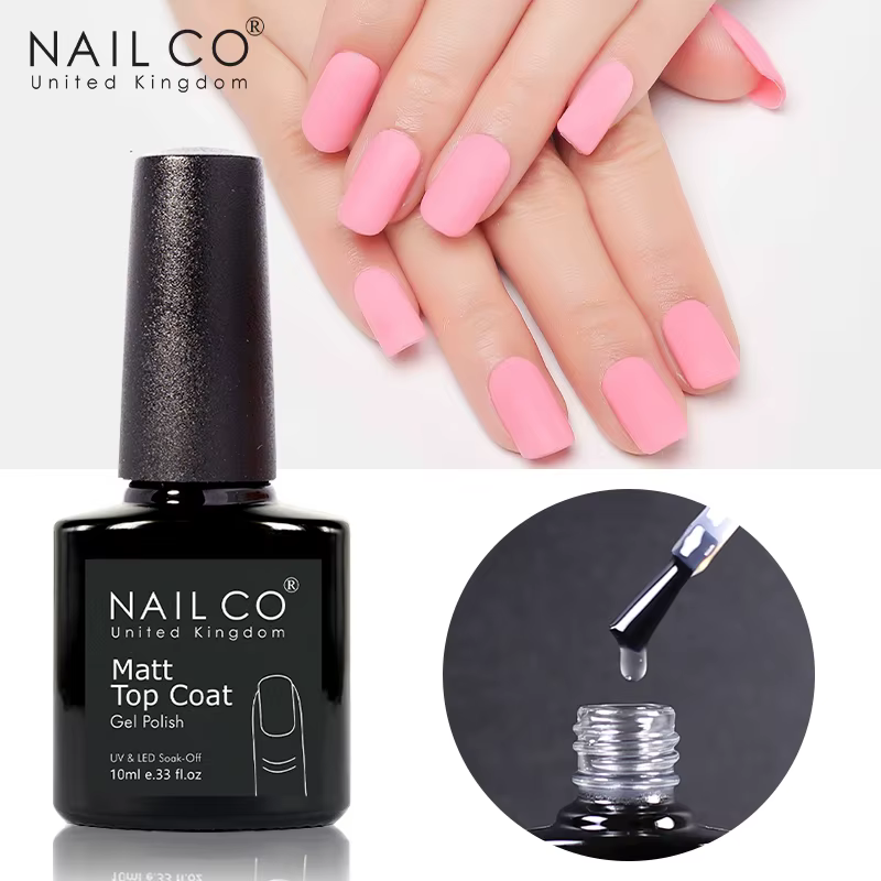 NAILCO 10ml velours couche de finition Gel Nail Art mat