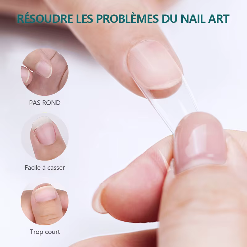 Faux Ongles pour Système d'Extension