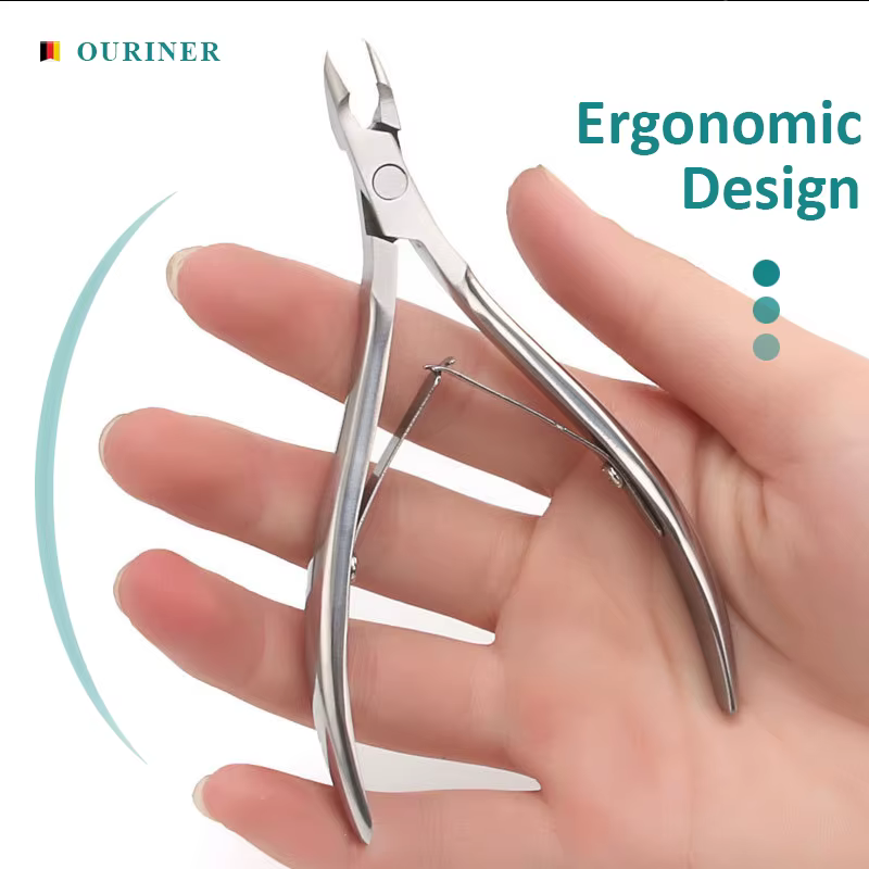 Pinces à cuticules manucure des ongles ciseaux