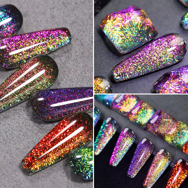 Vernis à ongles en gel AWStorG Chameleon Flake