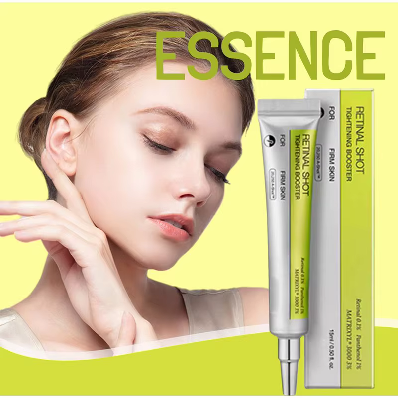 Crème pour les yeux au rétinol pour les cernes et les rides, sérum anti-âge avec traitement raffermissant à la vitamine C, Essence douce pour les yeux
