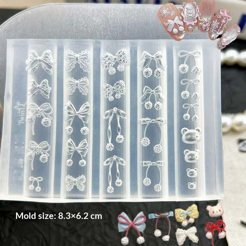 Moule de transfert 3D pour nail art