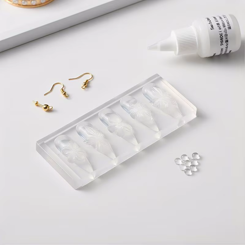 Moule en silicone 3D pour ongles