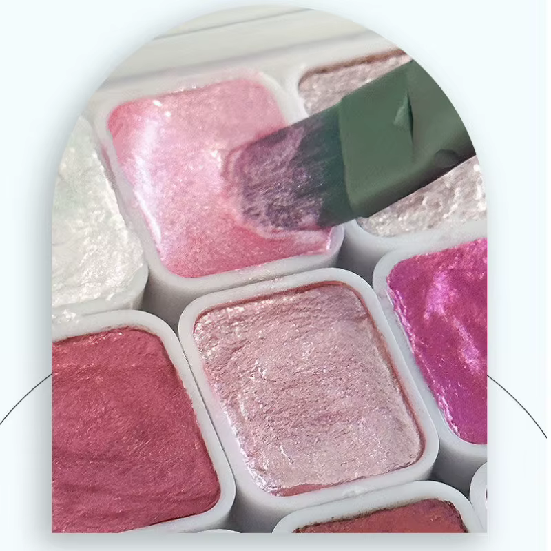 Pigment solide pour ongles