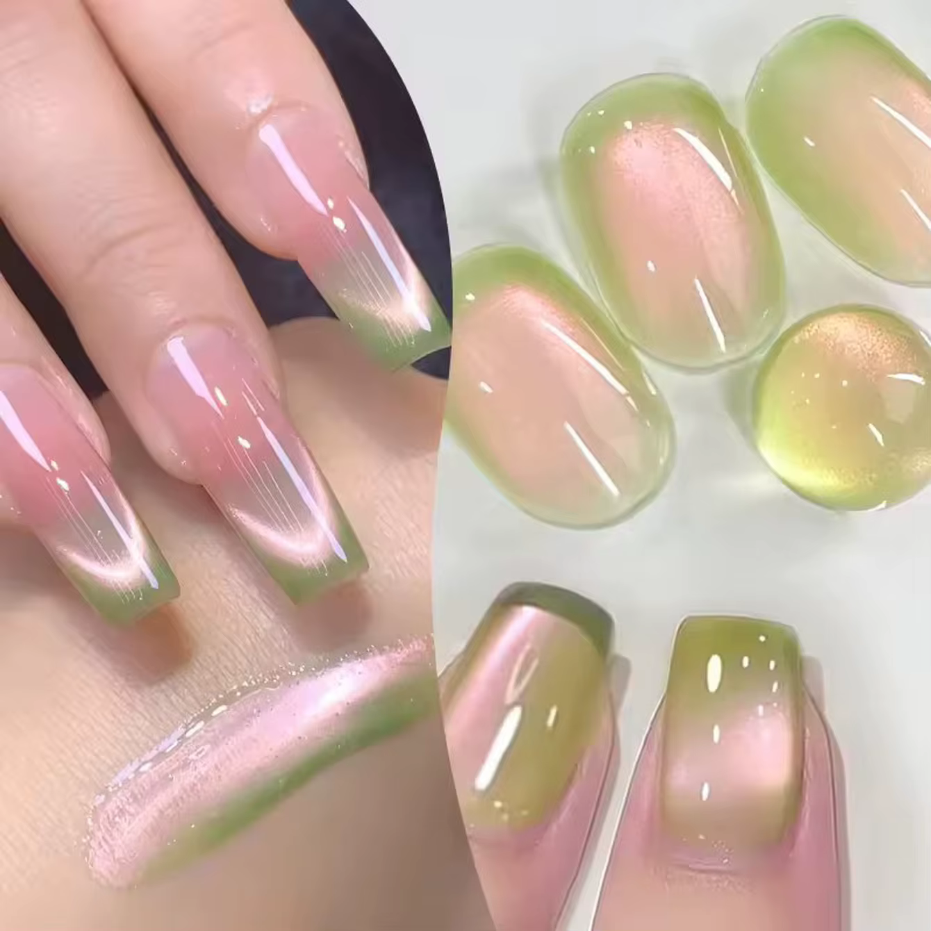 MIANEL 1 pièce Vernis à ongles magnétique effet œil de chat Guava