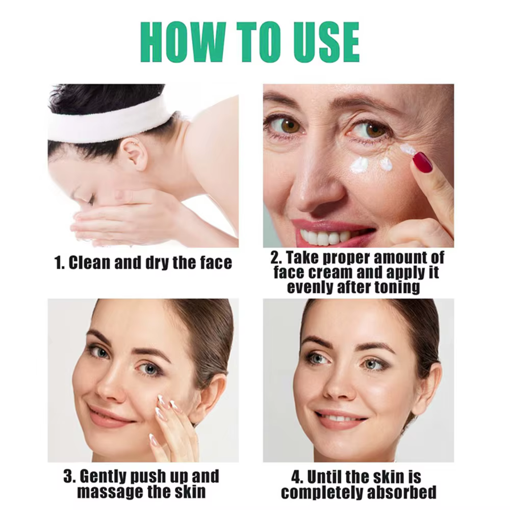Crème pour le visage, 5 secondes, élimine les rides, lisse, raffermissant, Anti-vieillissement, Lifting, hydratant, élimine les ridules, soins pour la peau