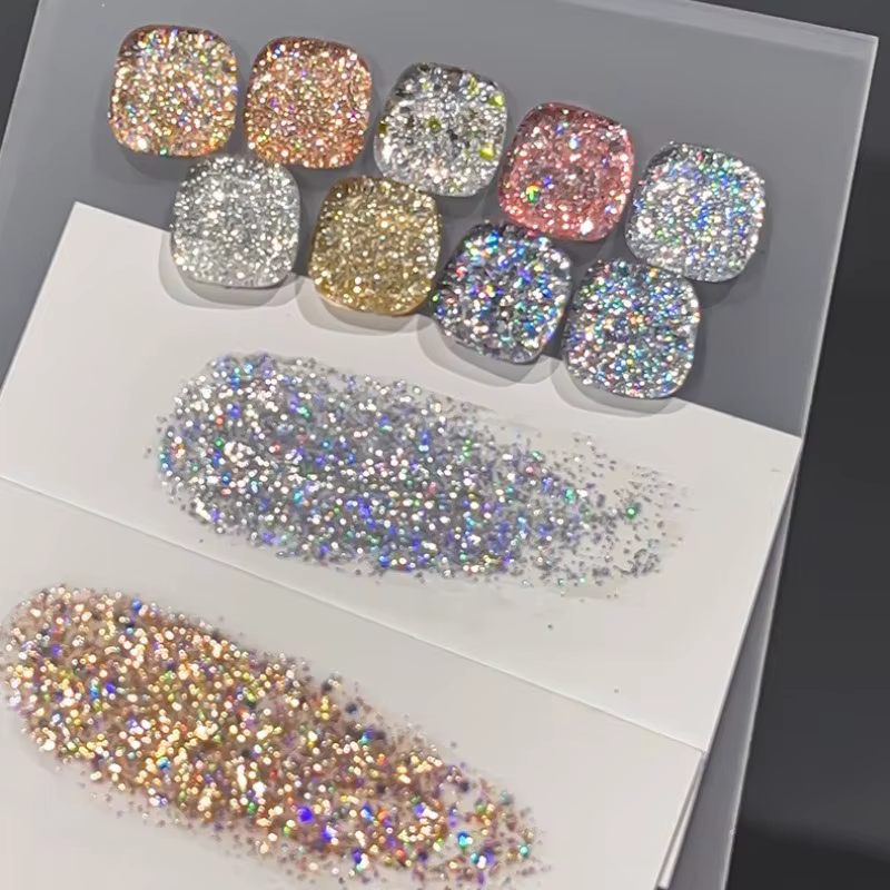 Nouveau gel à ongles diamanté 9 couleurs