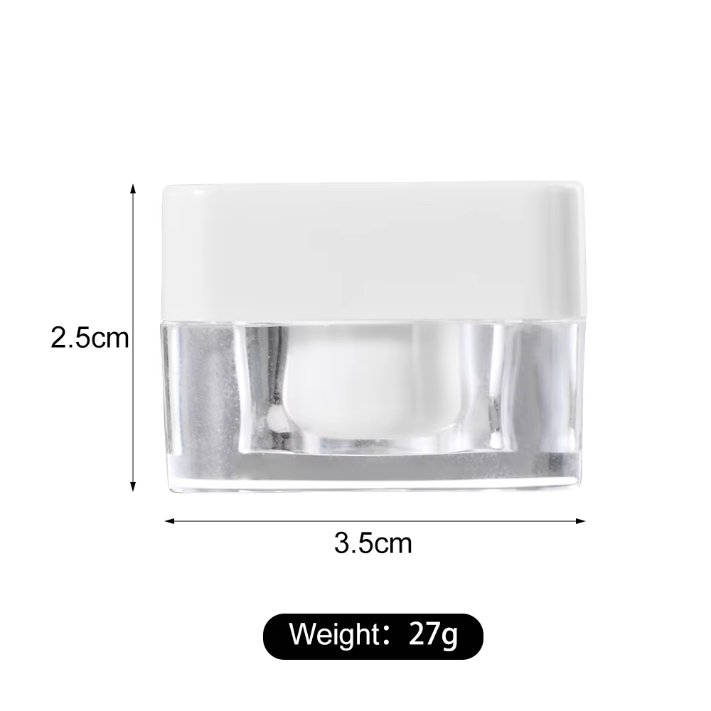 8 ml/pot semi-solide Chrome miroir poudre Gel longue durée fonction de photothérapie Gel pour ongles Sculpture Gel UV