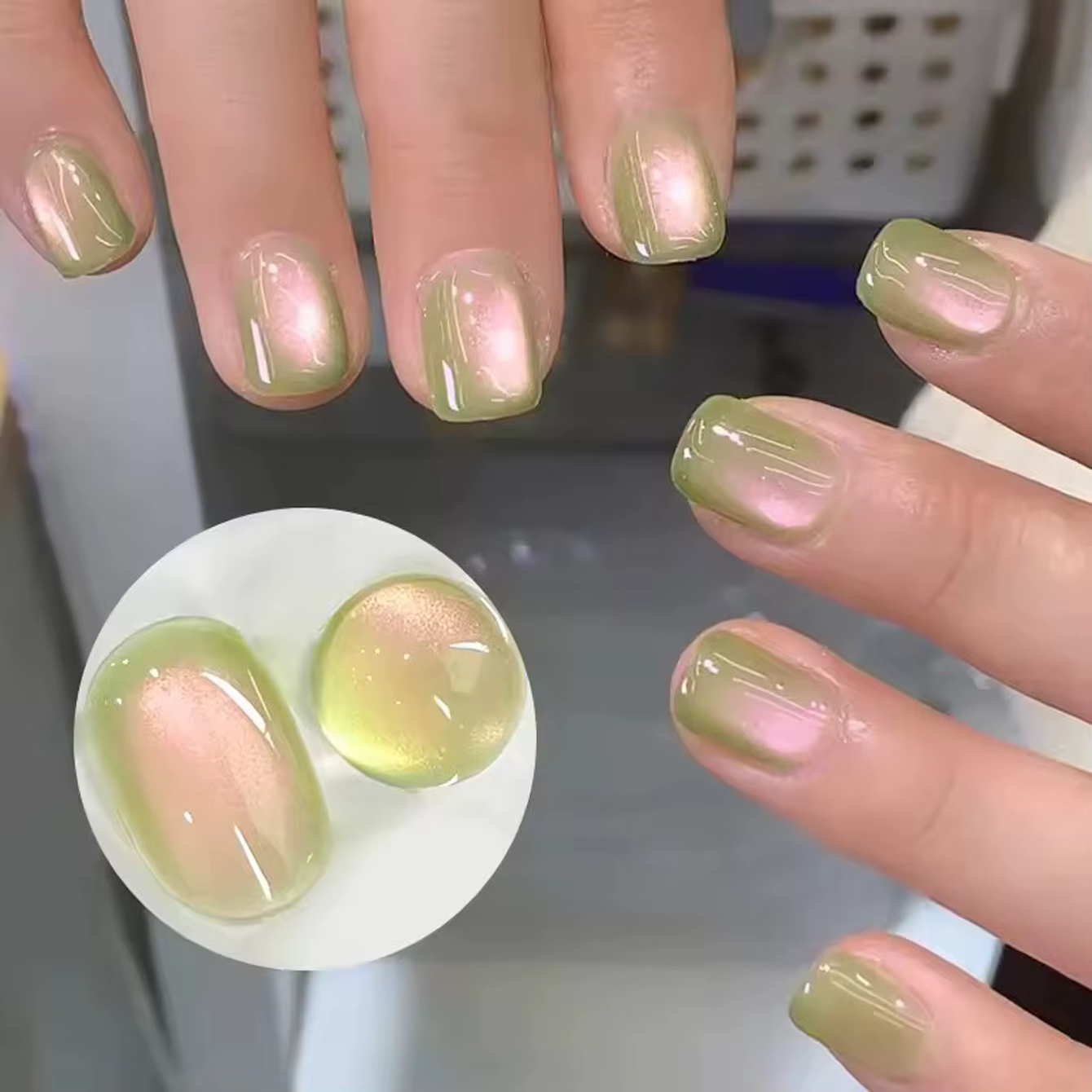 MIANEL 1 pièce Vernis à ongles magnétique effet œil de chat Guava