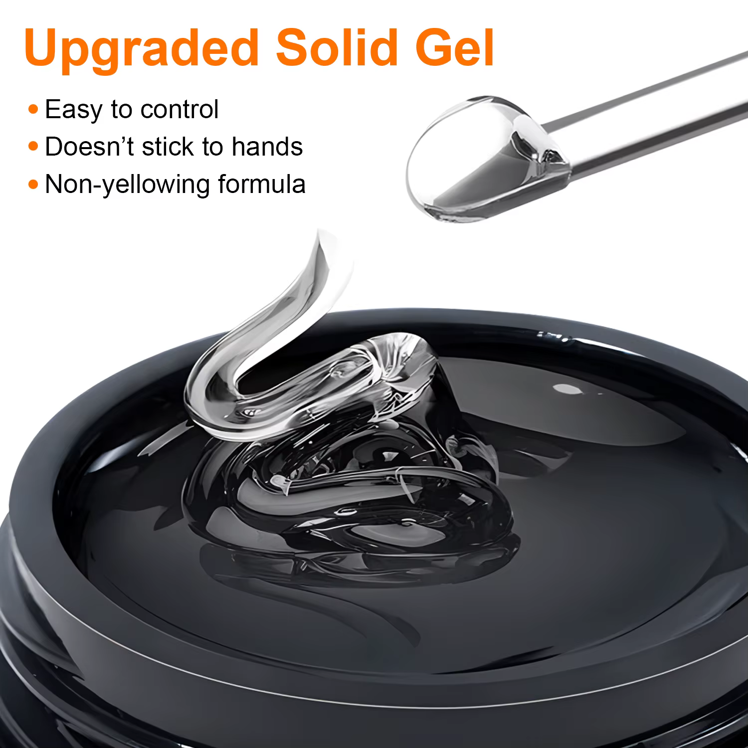 TWOING 8g clair solide ongles conseils Gel longue durée forte adhérence UV/LED Gel de construction