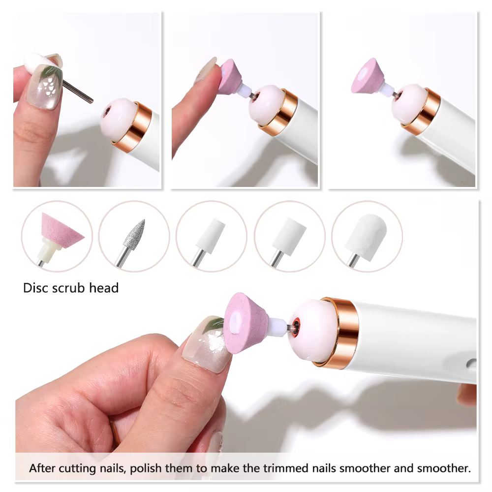 LULAA ensemble de manucure Portable