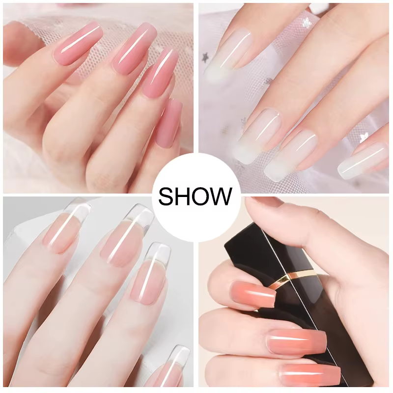 Ensemble de Gel d'extension d'ongles