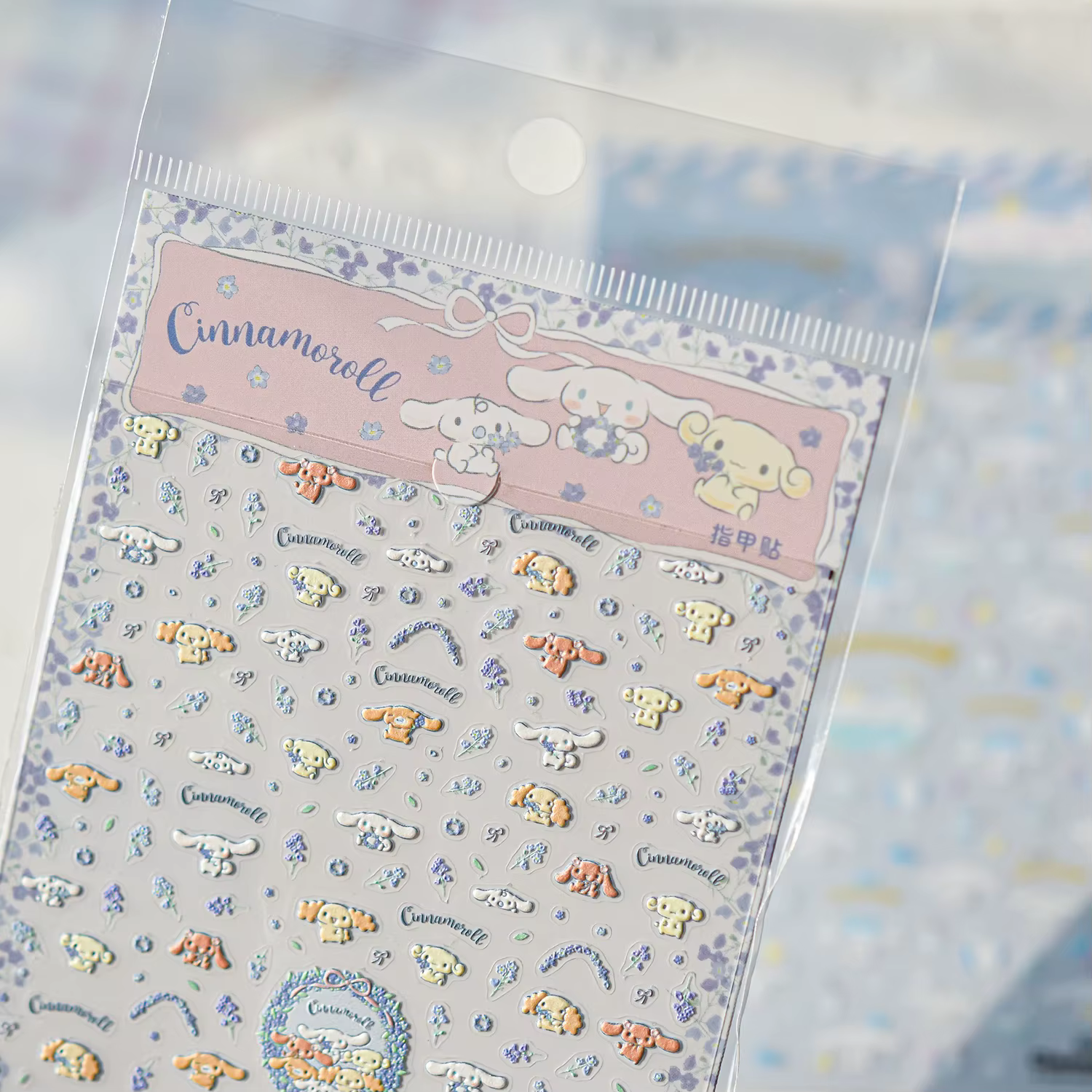 Nouveaux autocollants pour ongles Sanrio en HD, dessins animés japonais classiques, articles de manucure, faciles à utiliser, couleur macaron, autocollants 5D DIY