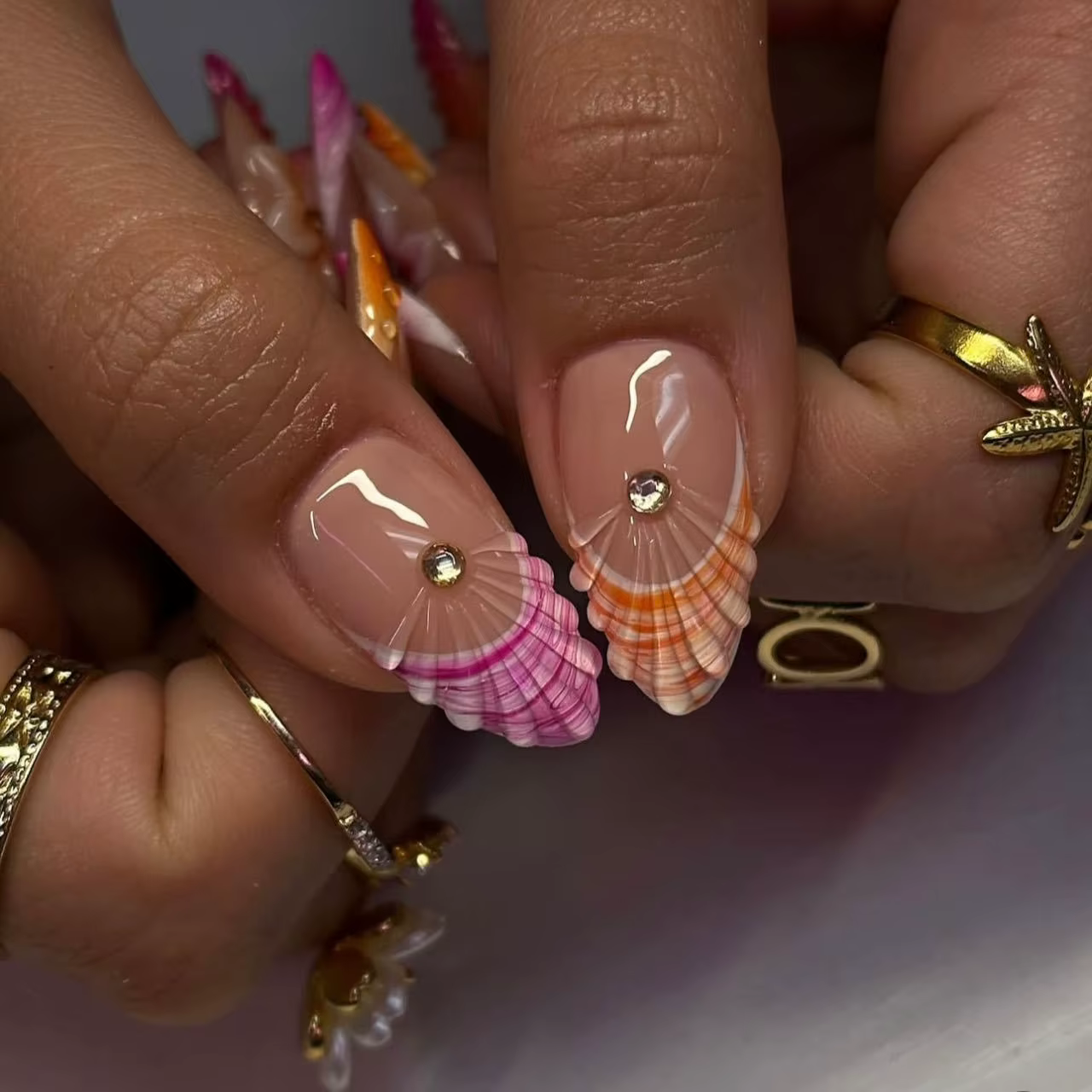 Faux ongles 3D pour femmes et filles