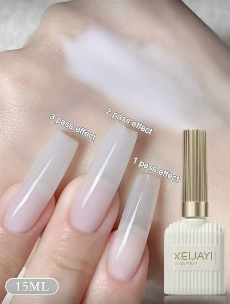 XEIJAYI 15ml Vernis à ongles gel couleur unie
