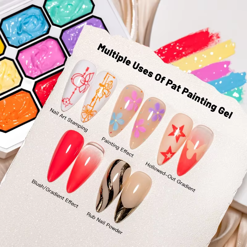 Mini vernis à ongles Gel à 9 grilles