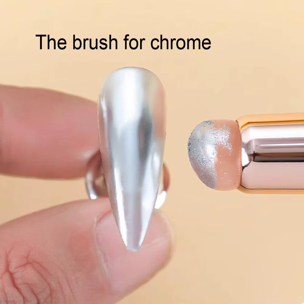 Brosse à ongles en Silicone rose