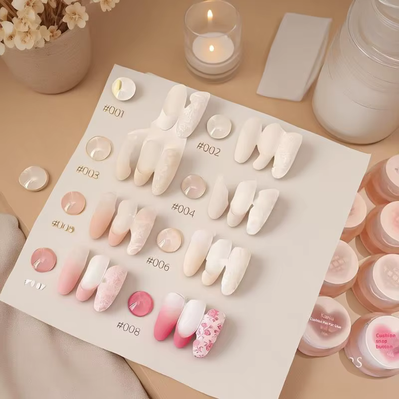 Colle à ongles rose pour nail art