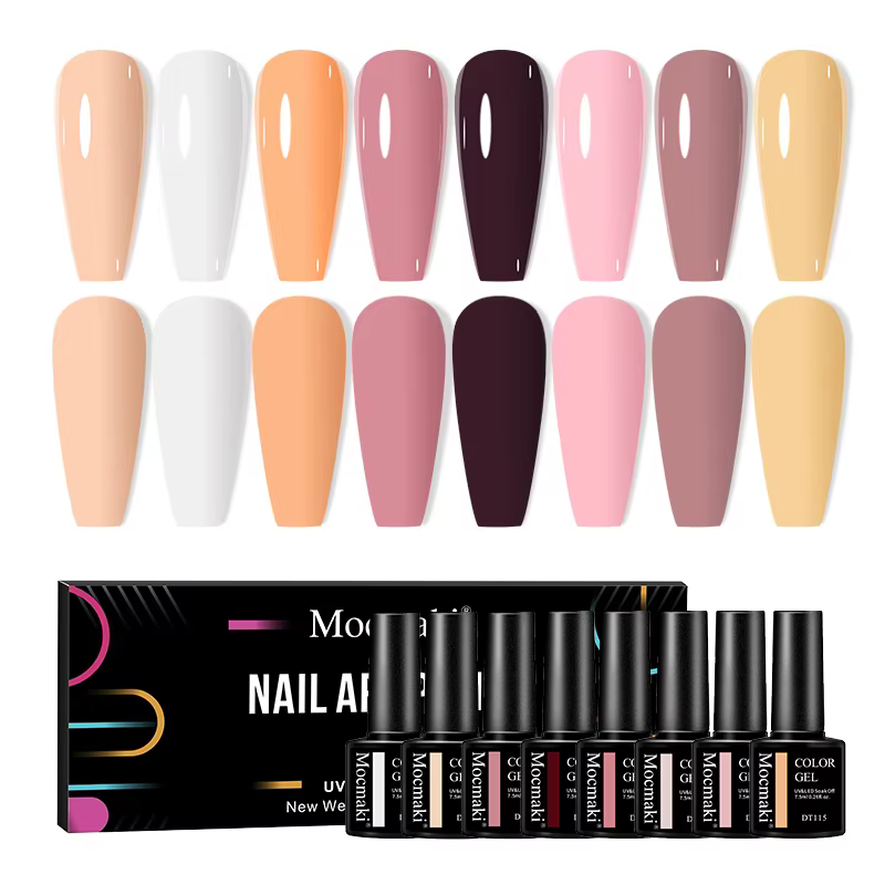 Kit de vernis à ongles en gel 10 pièces/ensemble