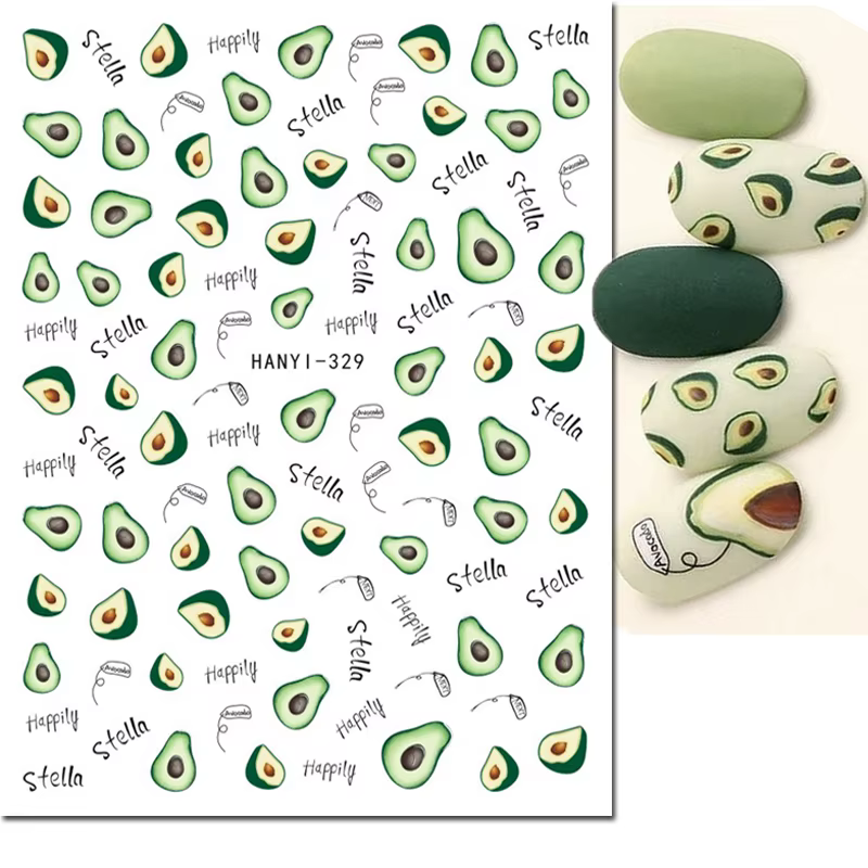 Décalcomanies 3D pour Nail Art