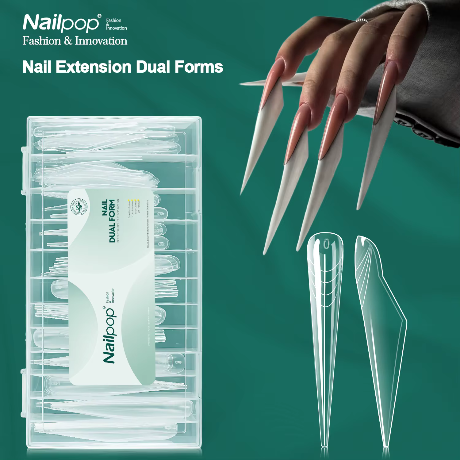 Nailpop – Nouveaux faux ongles longs stiletto