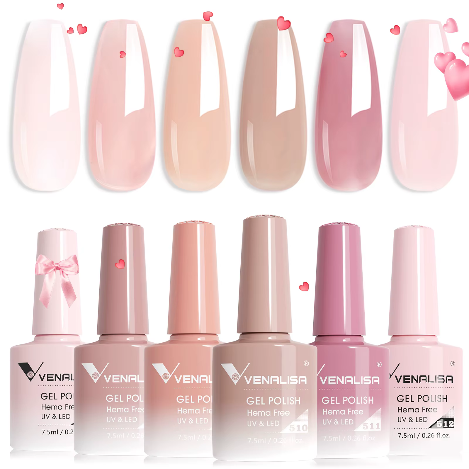 VENALISA – ensemble de vernis Gel Semi-Permanent