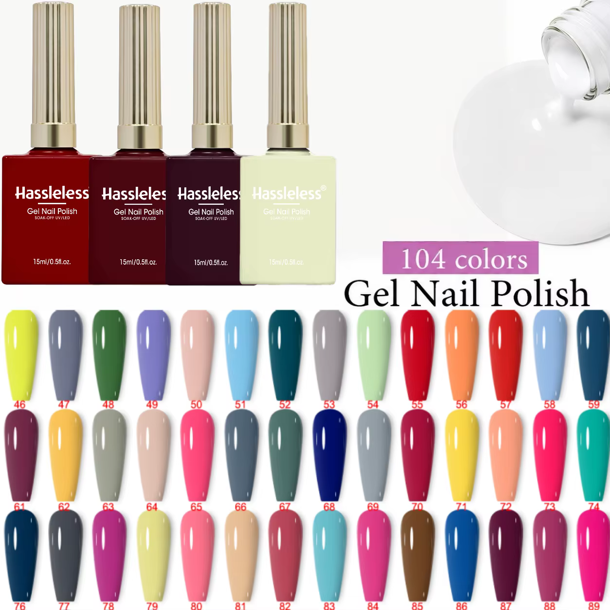 Vernis à ongles en gel Hassleless