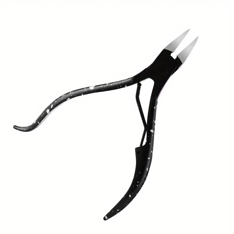 Pince à cuticules pour ongles incarnés noirs