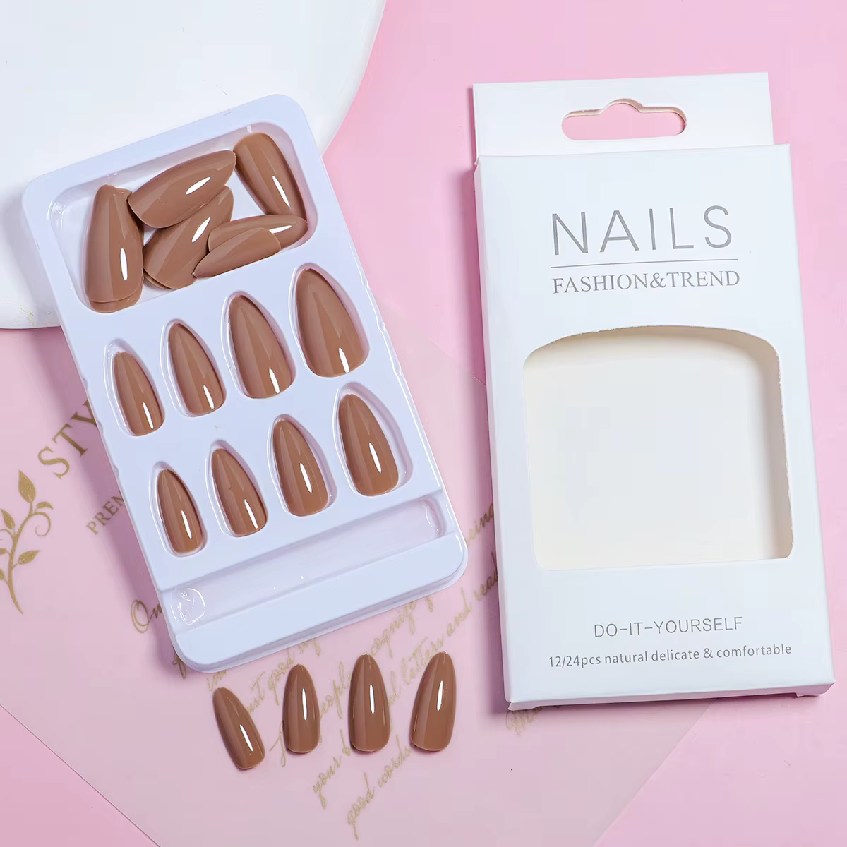 Ensemble de faux ongles à pression