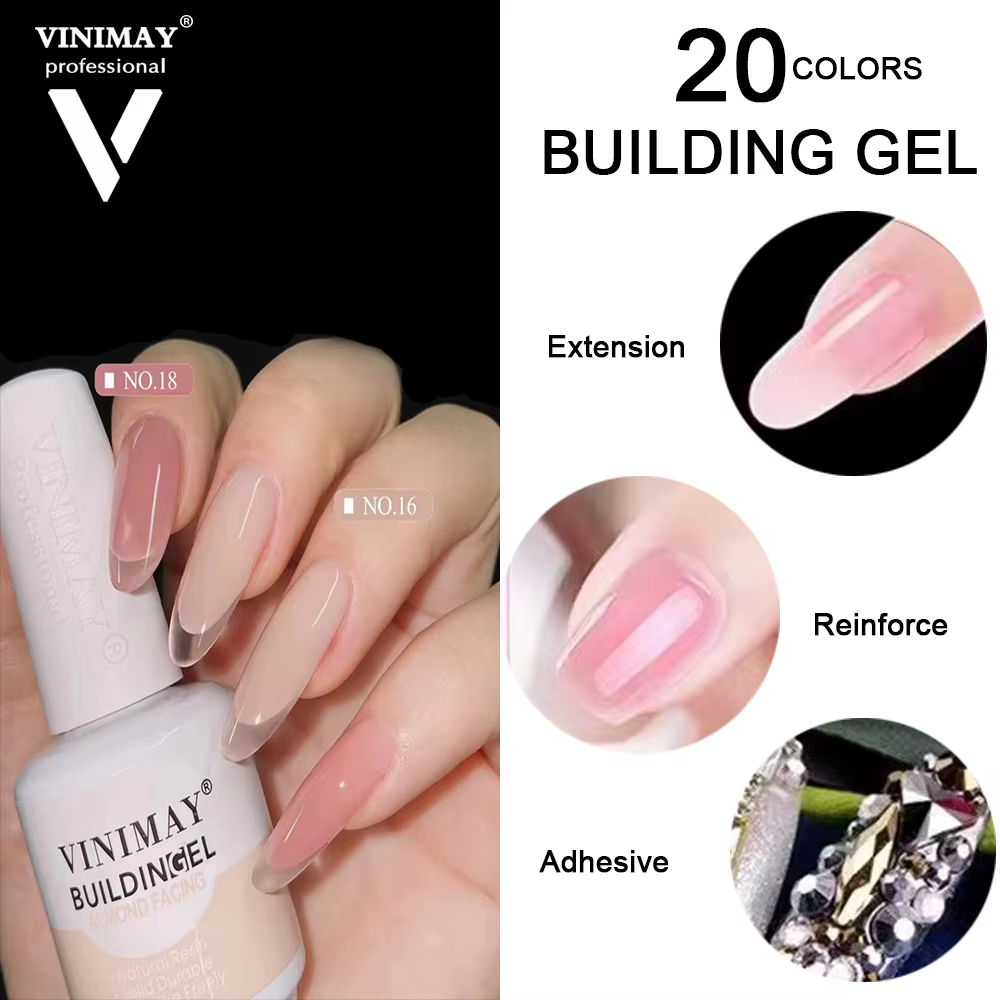 VINtenstein-Gel de construction rapide pour extensions d'ongles