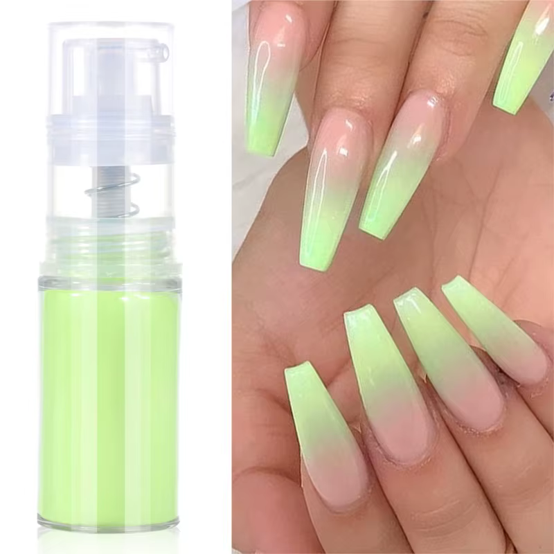 Poudre de pulvérisation ombrée pour Nail Art