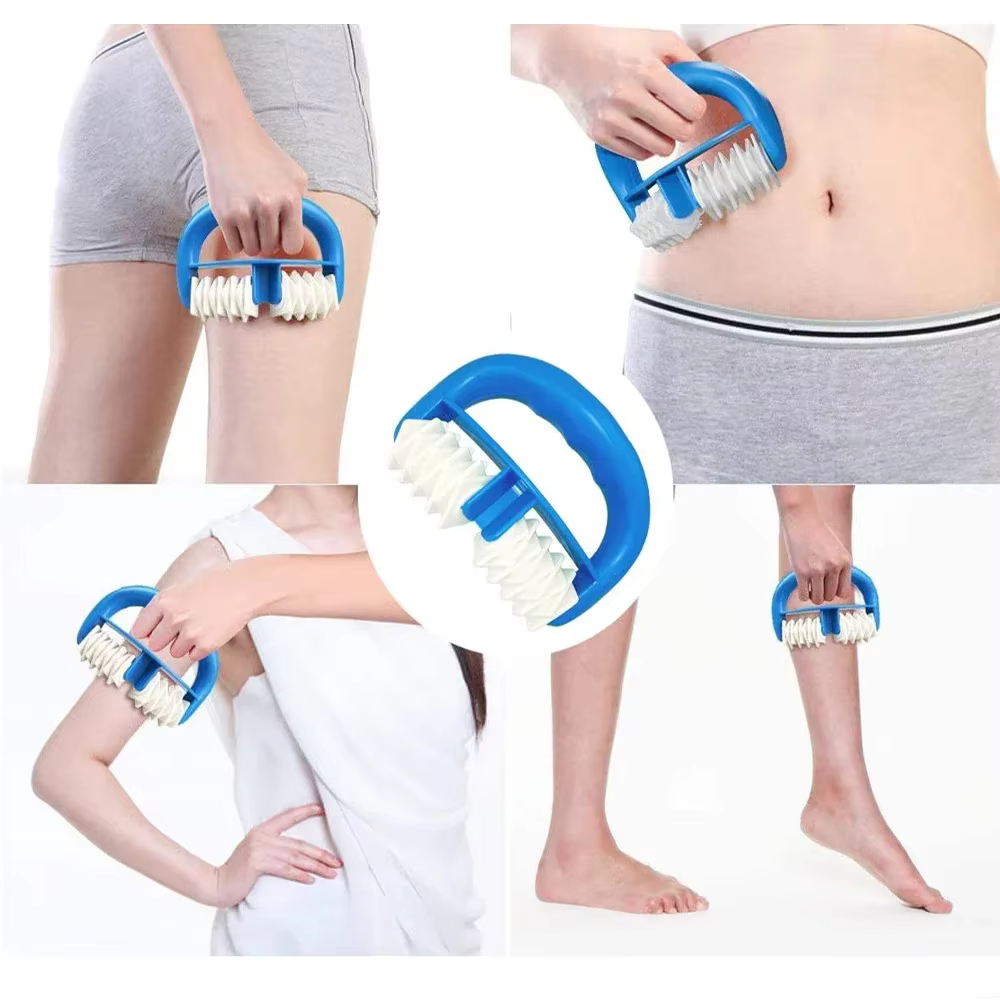 Masseur de beauté professionnel rapide de rouleau de Anti-Cellulite, rouleau de Massage Anti-Cellulite tenu dans la main, masseur de Cellulite de soins de santé