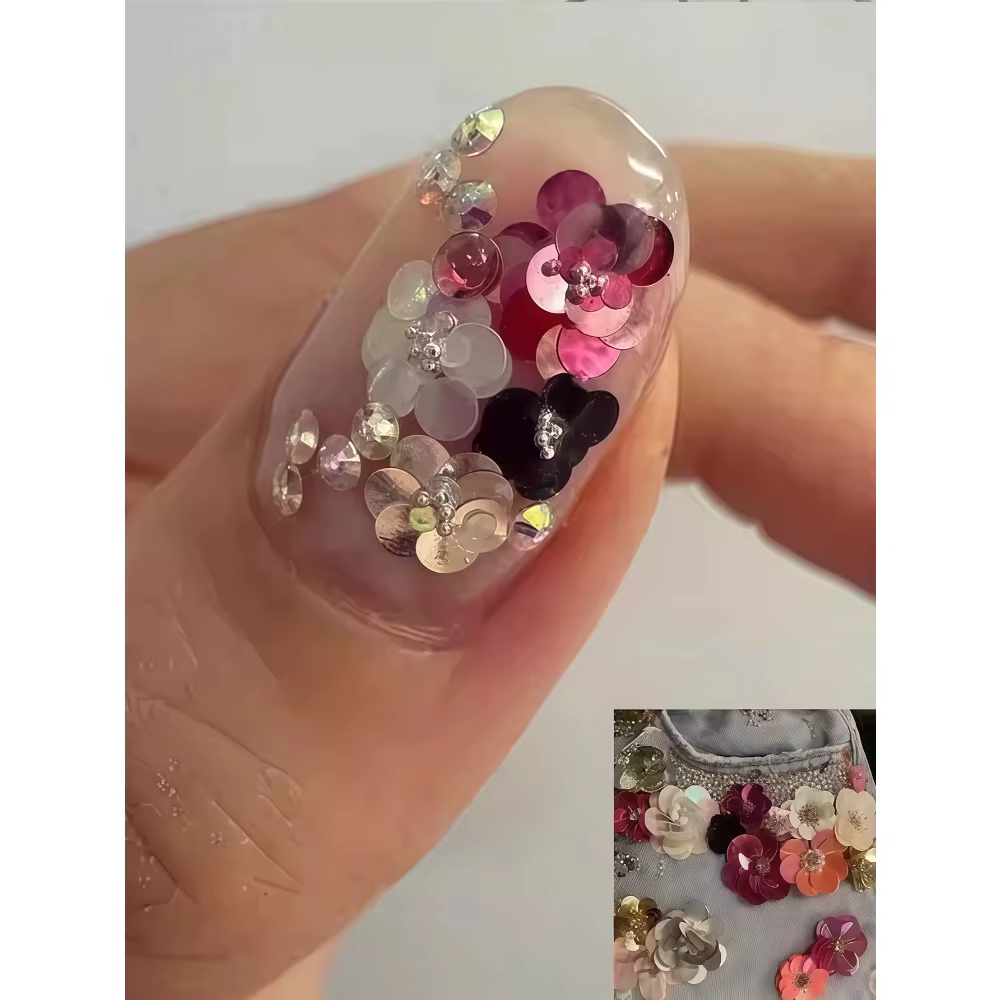 1 pièce d'accessoires pour nail art à 12 compartiments