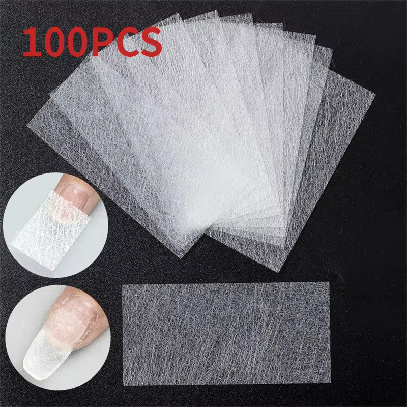 Extension d'ongles en soie et fibre de verre