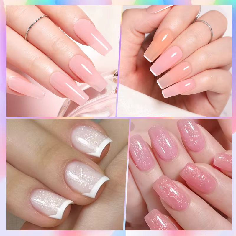 BORN PRETTY Vernis à ongles gel nu transparent gelée 10 ml